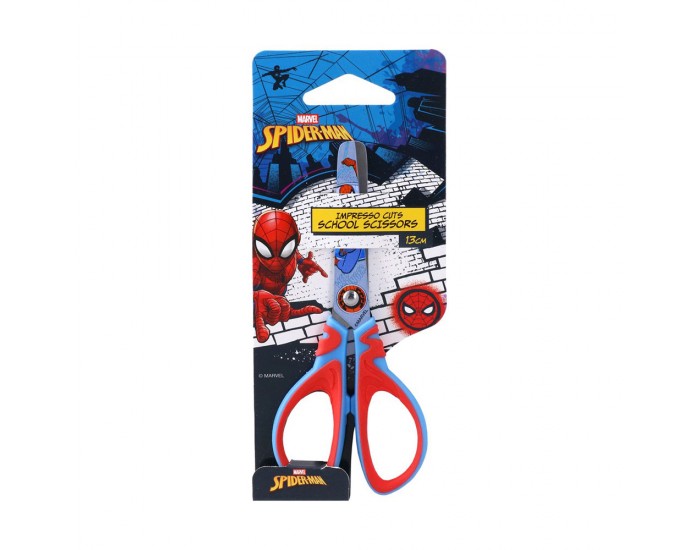 Ножица Best Buy Impresso Cuts, Спайдърмен, 13 cm