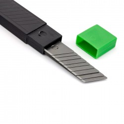 Beifa Резервни резци за макетен нож A+, големи, 18 mm, 10 броя - Офис аксесоари