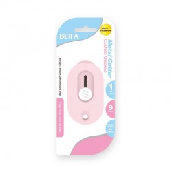 Beifa Макетен нож, мини, 9 mm, в пастелни цветове, асорти - Сравняване на продукти