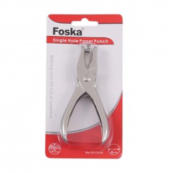 Foska Перфоратор, с 1 дупка, метален, тип клещи - Офис аксесоари