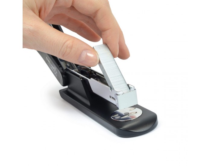 Rapesco Телбод Germ-Savvy Eco Sting Ray, 24/6, за 20 листа, черен
