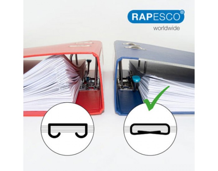 Rapesco Телбод Porpoise One, тип клещи, с включени 1000 телчета 24/8 mm