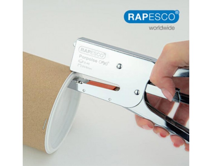 Rapesco Телбод Porpoise One, тип клещи, с включени 1000 телчета 24/8 mm