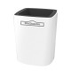 Оffice 1 Моливник Elegant, пластмасов, бялo-сив