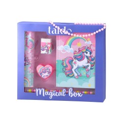 Комплект тефтер и аксесоари Takk Magical Box, Еднорог - Офис аксесоари