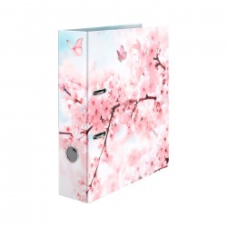 Herma Класьор Flowers, 7 cm, вишнев - Herma