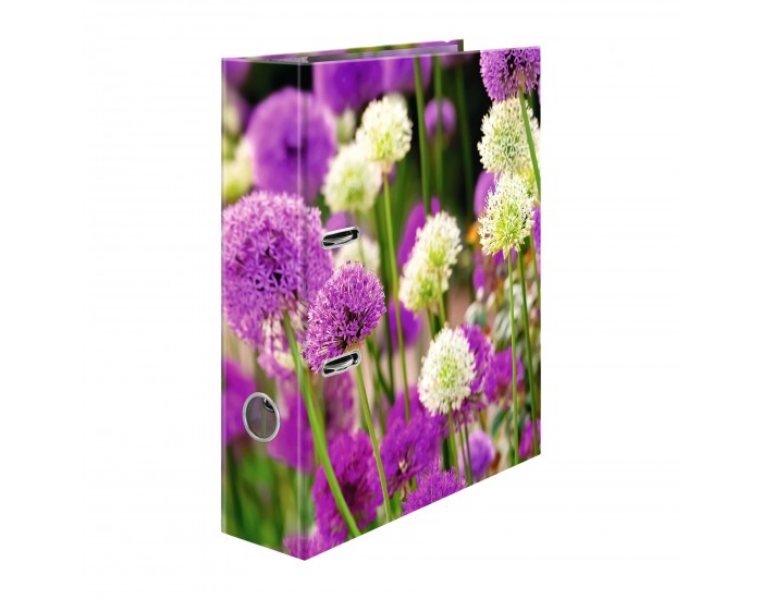 Herma Класьор Flowers, 7 cm, на лилави цветя