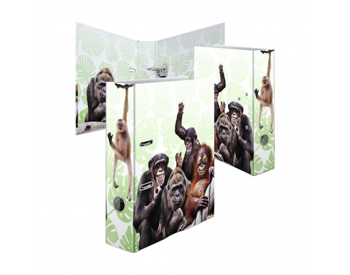 Herma Класьор Animals, 7 cm, на маймуни