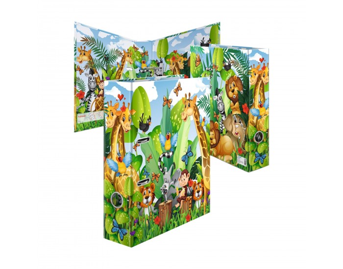 Herma Класьор Kindergarten, 7 cm, джунгла