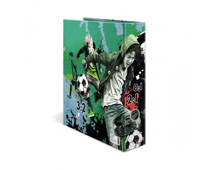 Herma Класьор Street Soccer, картонен, 7 cm, футбол