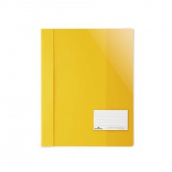 Durable Папка, A4+, PP, с джоб за визитка, жълта - Durable