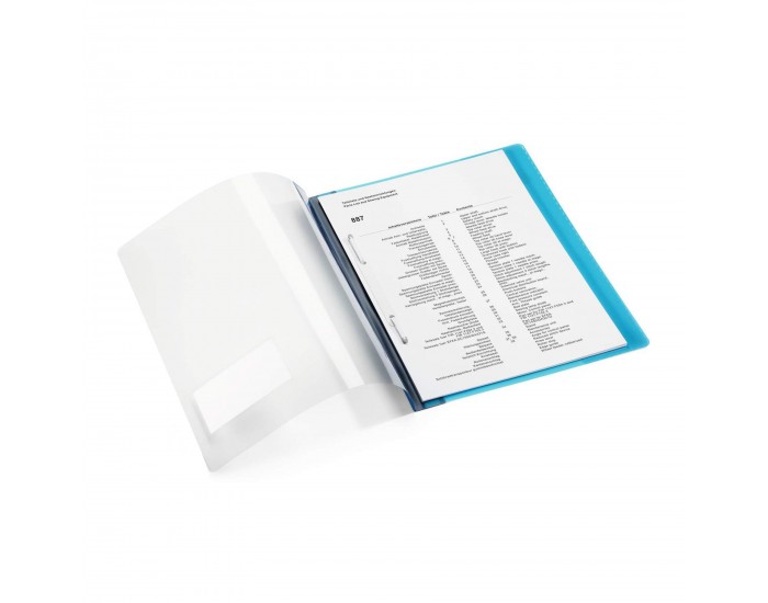 Durable Папка, A4+, PP, с джоб за визитка, жълта