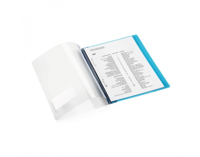 Durable Папка, A4+, PP, с джоб за визитка, оранжева