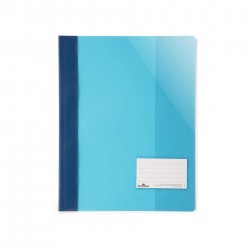 Durable Папка, A4+, PP, с джоб за визитка, синя - Durable
