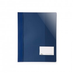 Durable Папка, A4+, PP, с джоб за визитка, тъмносиня - Durable