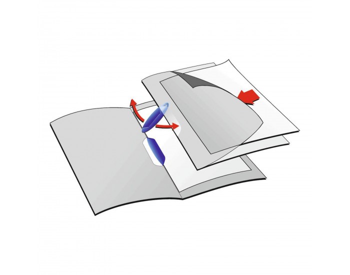 Durable Папка Swingclip 30, A4, тъмносиня