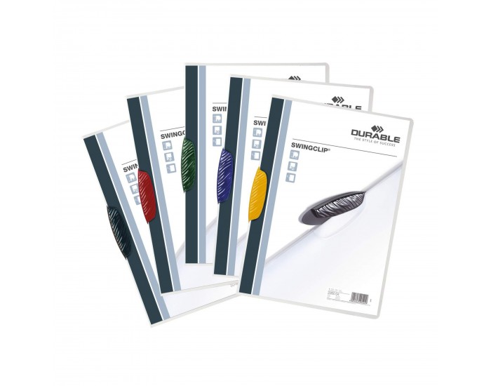 Durable Папка Swingclip 30, A4, тъмносиня