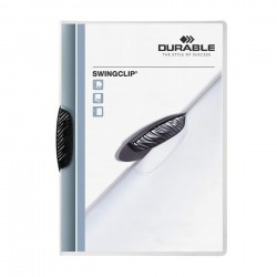Durable Папка Swingclip 30, A4, черна - Durable