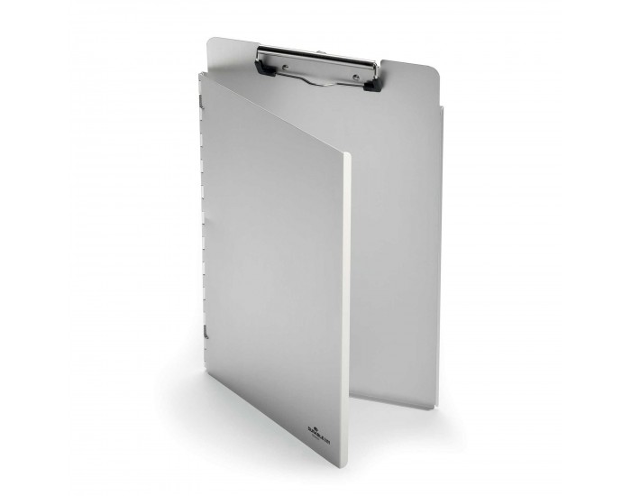 Durable Клипборд, с капак, A4, алуминиев, сребрист