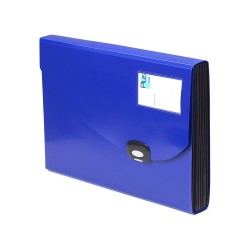 Rapesco Папка, тип хармоника, с 13 отделения, A4+, синя - Rapesco