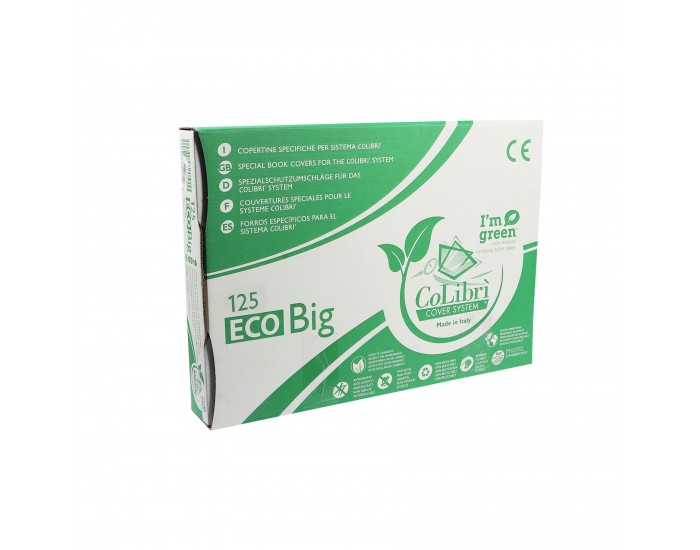 Colibri Подвързия Big Eco, прозрачна, 63 x 43 cm, 125 броя