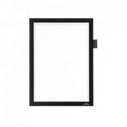 Durable Рамка Duraframe Note, самозалепваща се, магнитна, A4, черна - Durable