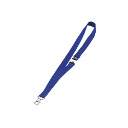 Durable Лента за бадж, текстилна, тъмносиня, 10 броя - Durable