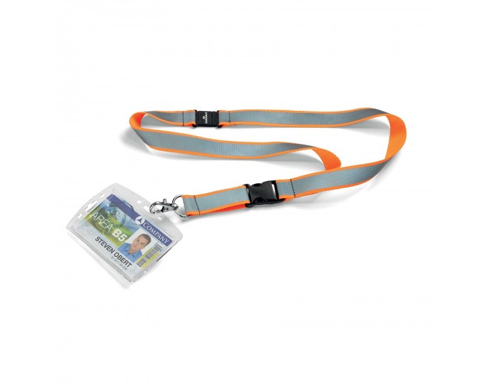 Durable Лента за бадж Reflective, текстилна, оранжева