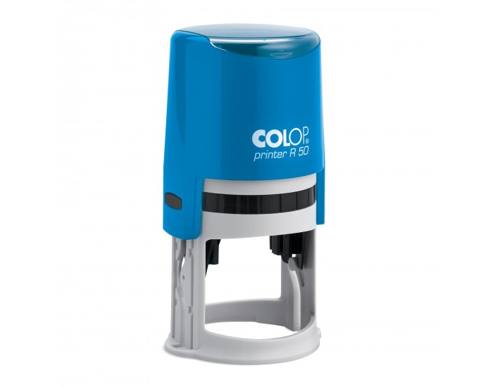 Colop Печат Printer R 50, кръгъл, 50 mm, син
