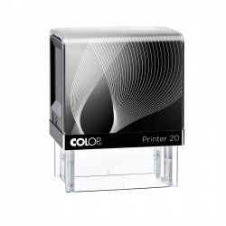 Colop Печат Printer 20, правоъгълен, 14 x 38 mm, черен - Офис аксесоари