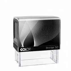 Colop Печат Printer 50, правоъгълен, 30 x 69 mm, черен - Офис аксесоари