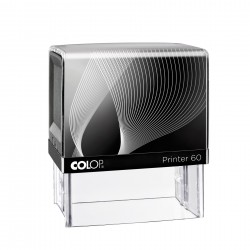 Colop Печат Printer 60, правоъгълен, 37 x 76 mm, черен - Офис аксесоари