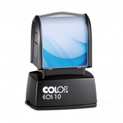 Colop Печат EOS 10, правоъгълен, 27 x 12 mm, син - Офис аксесоари