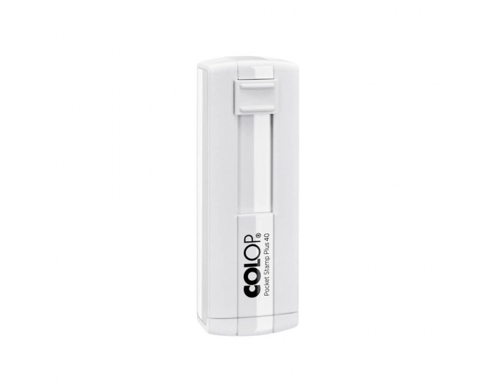 Colop Печат PSP 40, джобен, 58 х 22 mm, бяло-син