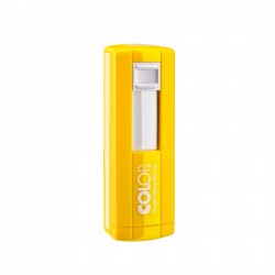 Colop Печат Pocket Stamp Plus 30, джобен, 18 x 47 mm, жълт - Офис аксесоари