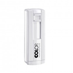 Colop Печат Pocket Stamp Plus 30, джобен, 18 x 47 mm, бял - Офис аксесоари