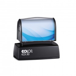 Colop Печат EOS, 30F, джобен, правоъгълен, 51 x 18 mm, син - Офис аксесоари
