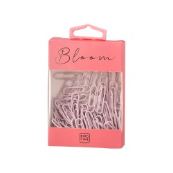 Кламери Biro Time Angelite, 28 mm, розови, 100 броя - Офис аксесоари