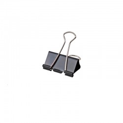 Foska Щипки за пари, 19 mm, 12 броя, черни - Сравняване на продукти