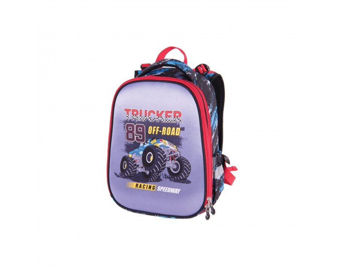 Pulse Раница Anatomic Cube - Off Road, синьо-червена