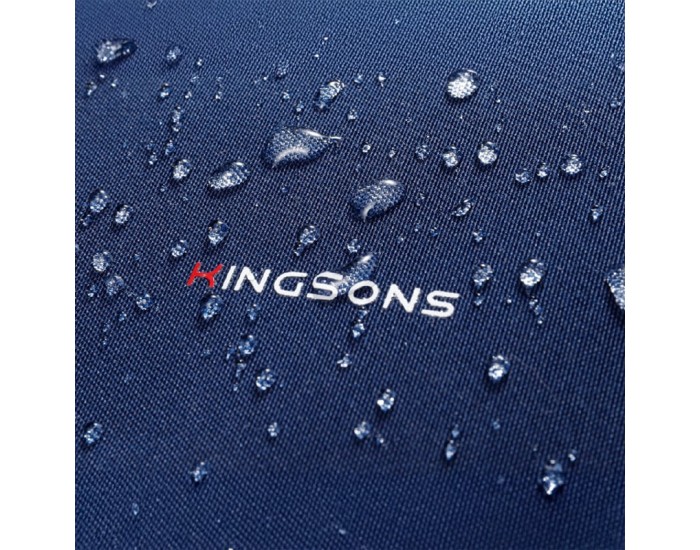 Раница Kingsons Ergo Junior, ученическа, синя