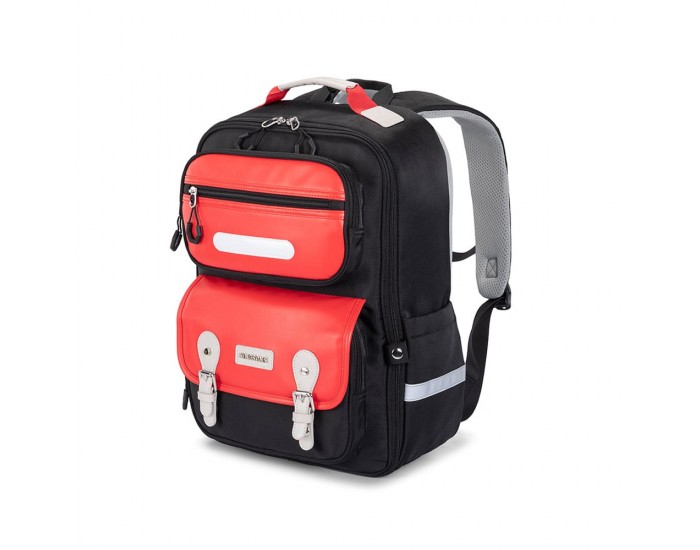 Раница Kingsons Safeback Junior, ученическа, черна