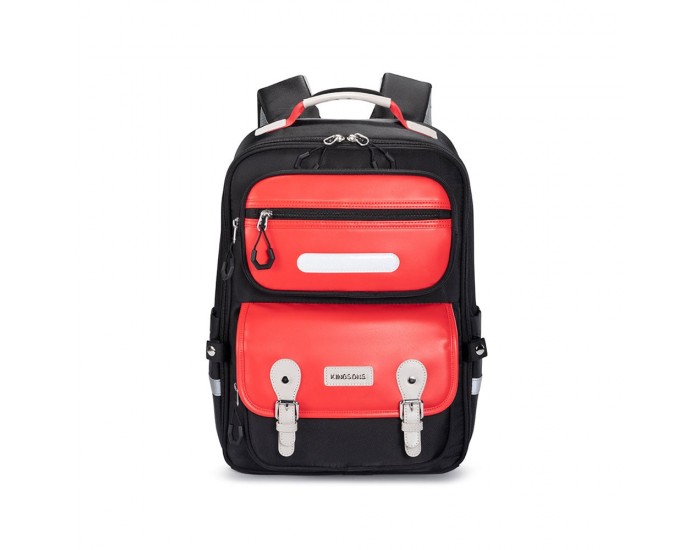 Раница Kingsons Safeback Junior, ученическа, черна