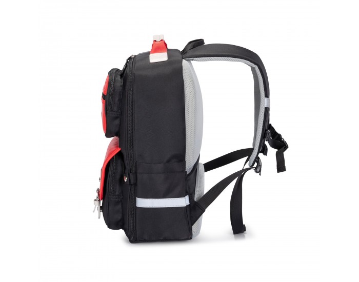 Раница Kingsons Safeback Junior, ученическа, черна