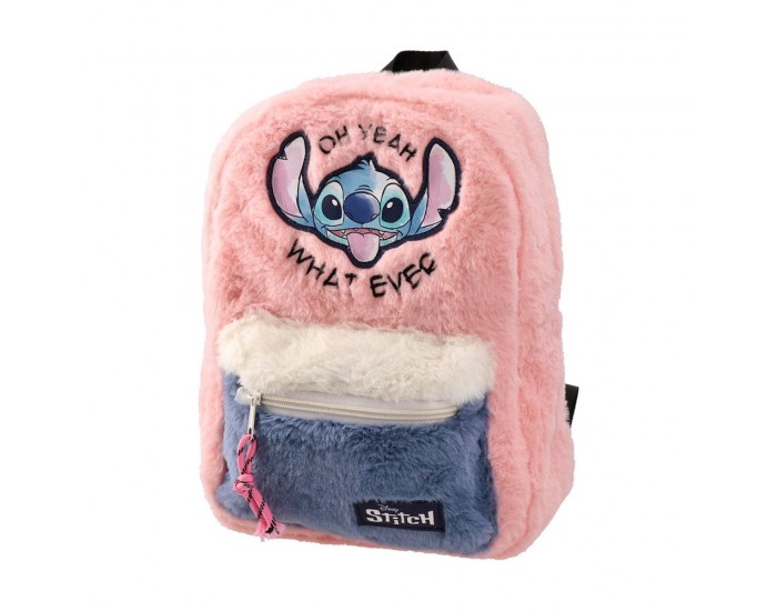 Раница Play Plushy - Стич, детска, плюшена
