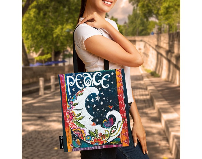 Paperblanks Чанта Peace, текстилна, 380 х 380 mm