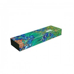 Paperblanks Несесер за бюро Van Gogh's Irises, с две отделения - Несесери, Портмонета, Раници и Чанти