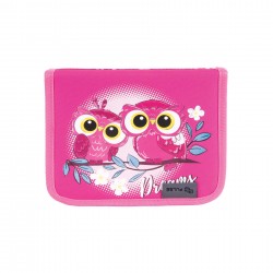 Pulse Несесер Pink Owl, розов - Несесери, Портмонета, Раници и Чанти