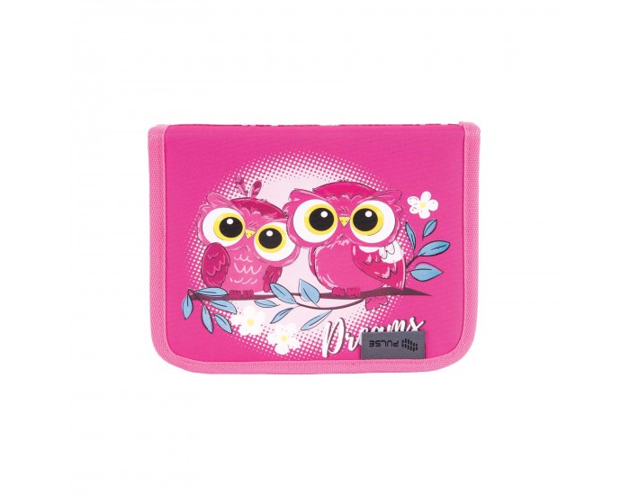 Pulse Несесер Pink Owl, розов