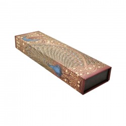 Paperblanks Несесер за бюро Hafiz's Peacocks, с две отделения - Несесери, Портмонета, Раници и Чанти